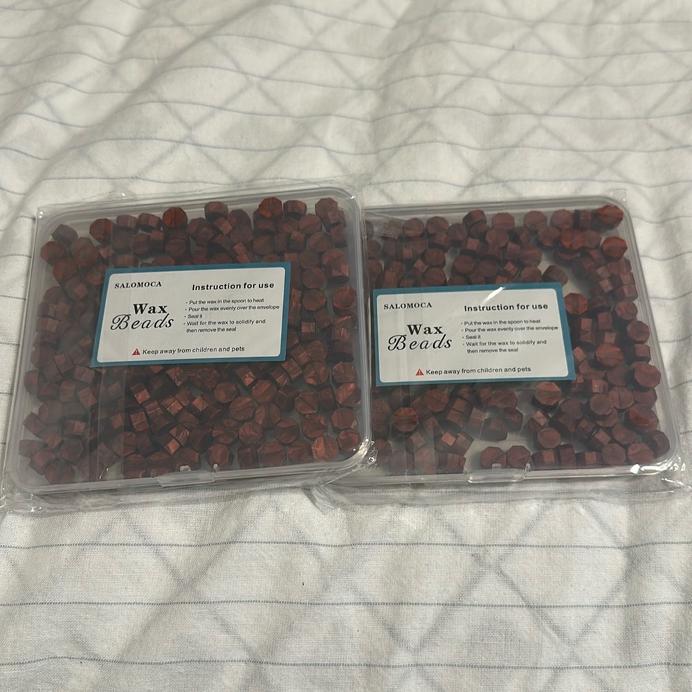 Wax beads